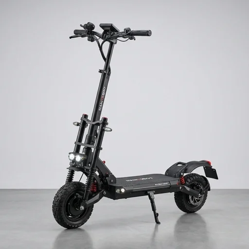 NANROBOT D6+ Electric Scooter view 3
